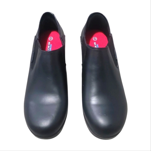 Skechers Women Black Slip Resistant Clogs Size 11 - Picture 1 of 8